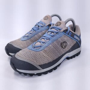 Pearl Izumi X-Alp Seek Athletic Lace Up Shoe Womens Size 7.5 39 5730 Gray Blue